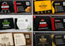 make clean and modern business card design print ready